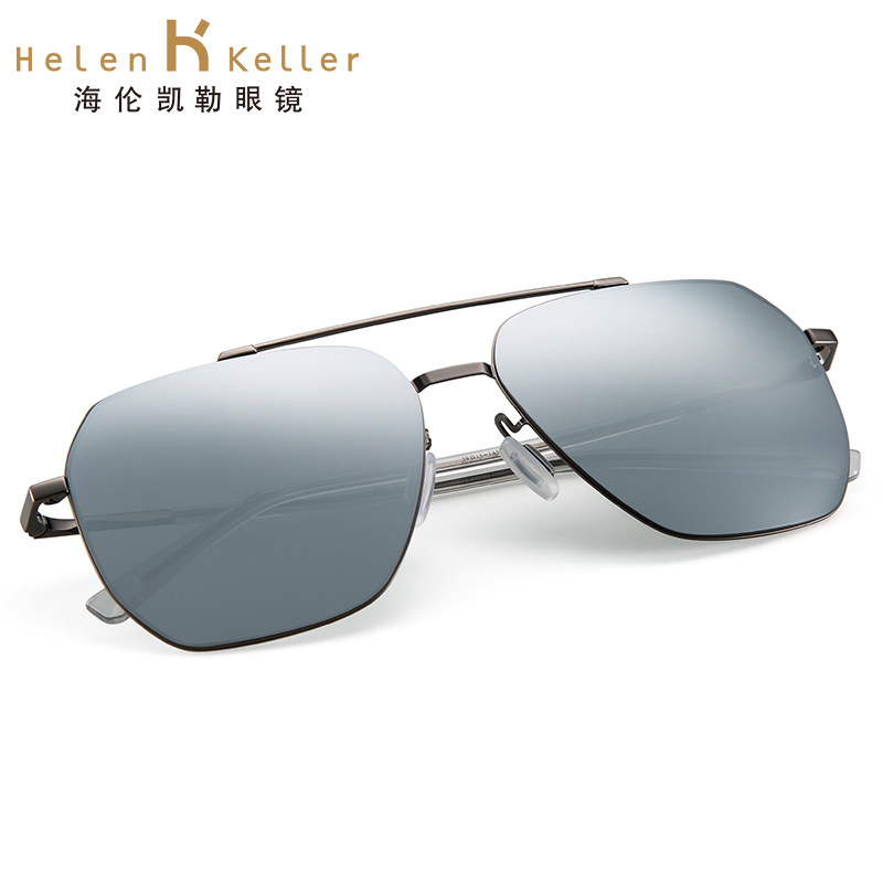 Helen Keller brand sunglasses men's driving special 2021 new aviator polarized sunglasses sunglasses glasses
