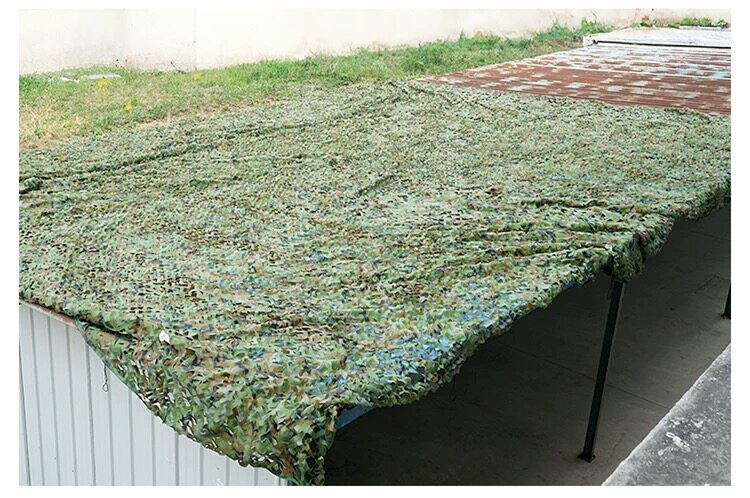 Солнцезащитная сетка/сеть shading/сеть тени 迷彩遮阳网防航拍伪装网军绿色迷彩网户外树叶防卫星绿化装饰网布