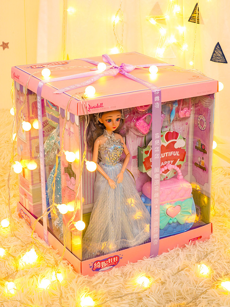 Children's birthday Gift girls Toys 3 years old girl 2 New Year gifts Little Princess 7 dolls 6 One 13