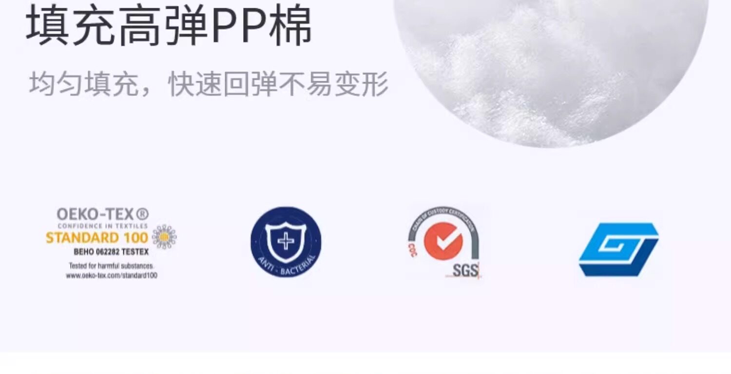 Подушка 法国ivlisa助睡眠护颈椎睡觉专用颈椎枕非修覆防落枕分区侧睡枕头