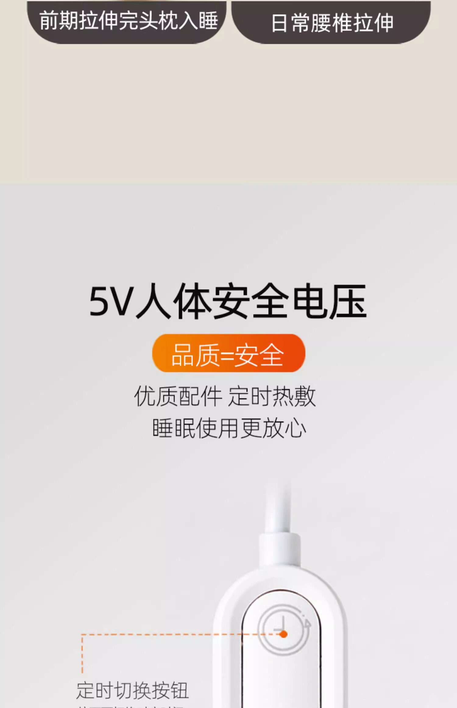 Подушка 法国ivlisa颈椎枕头修覆富贵包颈椎病专用荞麦加热颈椎枕热疗热敷