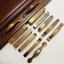 Cabinet door handle cabinet retro handle style brass handle drawer handle cabinet handle luxury solid