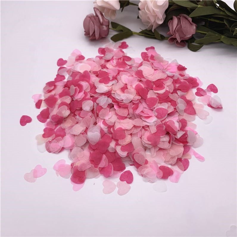 Petal Wedding Celebration Hand Sprinkle Hot Pin Love Colorful Paper Scraps Party Tossed red Rainbow Rain Paper Net Red Popo White-Taobao