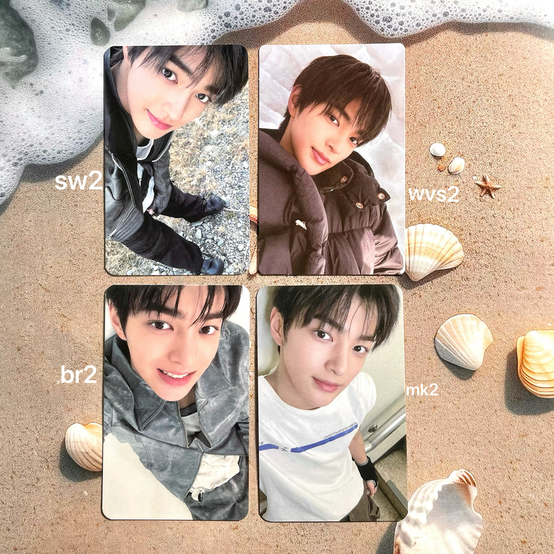 An Qianhao Album Merchandise Photocard Set Son Cortis Lucky Card 2.0 Wvs Br Sw Mk Offline Four Stores