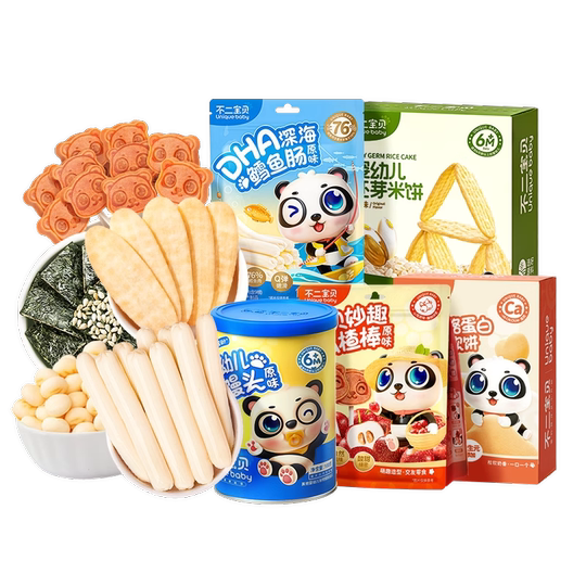 Children's healthy complementary food snacks