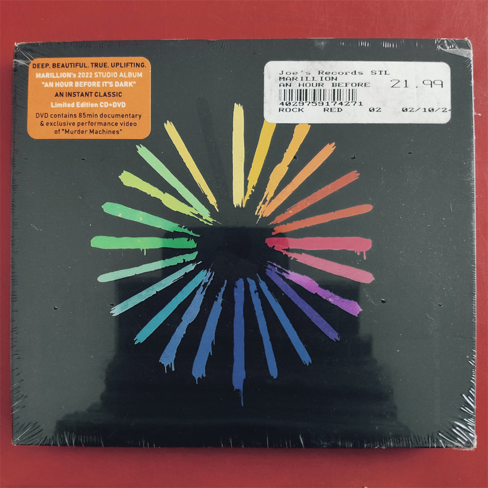 Marillion За час до наступления темноты CD + DVD Американская версия, совершенно новая Изображение 1