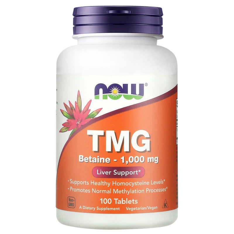 美国 诺奥（Now）TMG无水甜菜碱 1000mg/100瓶