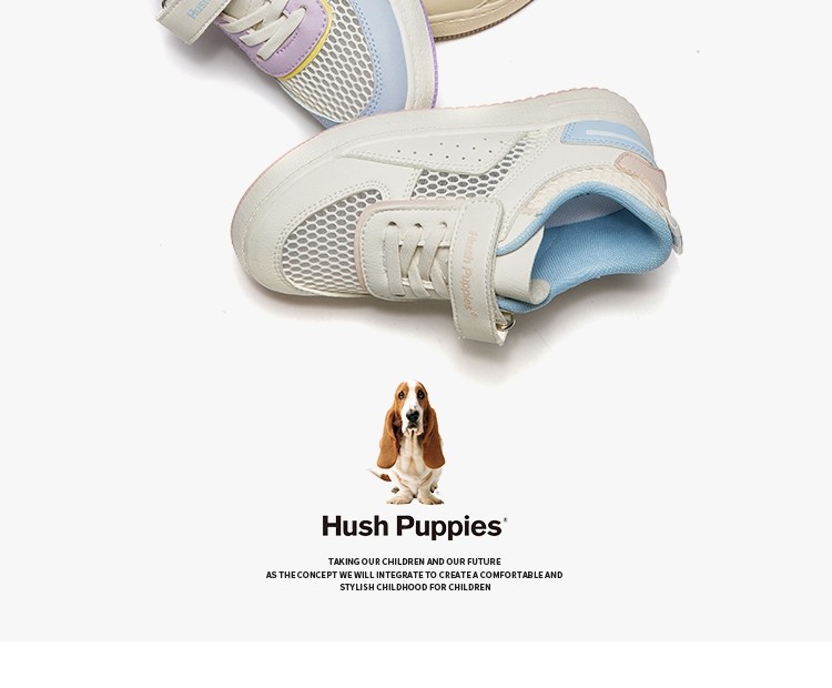 Hush Puppies 暇步士 22年夏季款 儿童网面休闲鞋 双重优惠折后¥99包邮 26-37码4色可选