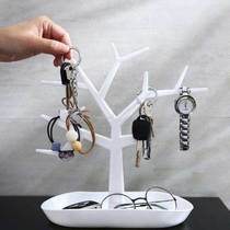 Entrance door creative hook ins entrance key ornaments door internet celebrity storage key storage rack