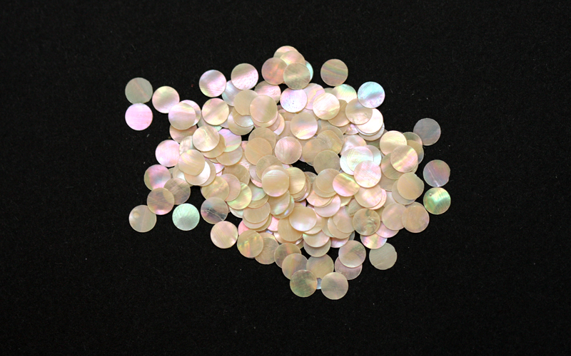 Large Lacquer Snail Platinum Natural Korea Imported Lacquer Art Inlaid Round 1mm-More Than 11mm Sizes Styled Big Lacquer Garden