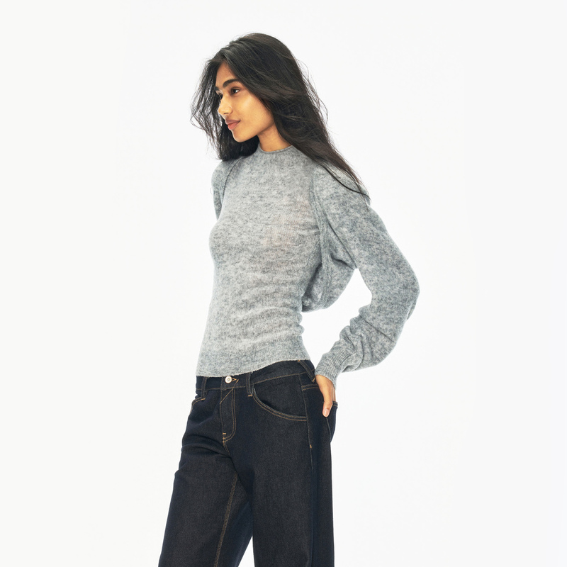 Rarely Alike "Gallery Two-Piece Set: Plush Feel Mock Neck Vest and Sleeve Set Two-Piece Set Rarely Alike "Gallery Two-Piece Set: Plush Feel Mock Neck Vest and Sleeve Set Two-Piece Set