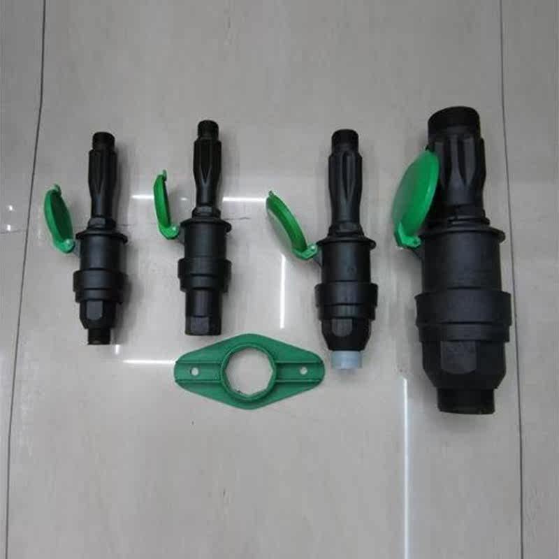  1 Inch Plastic Quick Water Fetcher Garden Forest Green Convenient Body Sprinkler Bolt Fetch Valve Lawn Key Insert