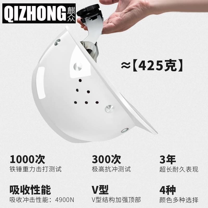 Защитная каска Qizhong 642 красная