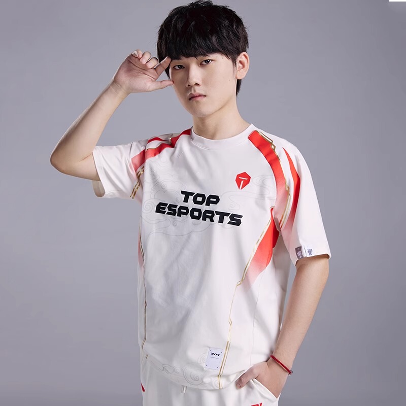Taobo Tes Team Uniform 2024 Same Style Team Jersey T-Shirt Lpl Spring Season Top Ahshou 369 New Short-Sleeved Clothing Taobo Tes Team Uniform 2024 Same Style Team Jersey T-Shirt Lpl Spring Season Top Ahshou 369 New Short-Sleeved Clothing