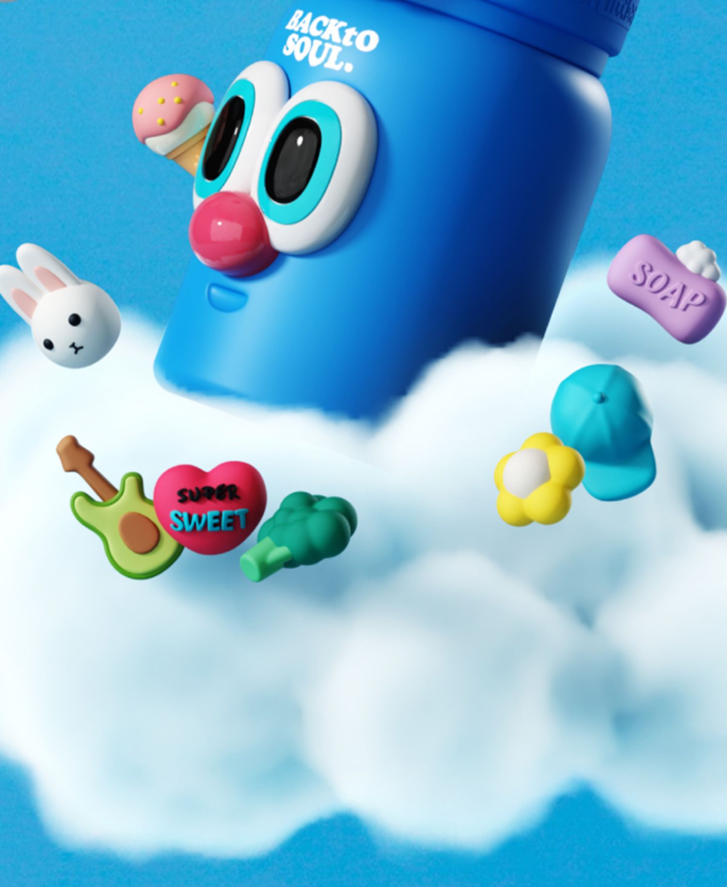 【520礼物】uooha毛里毛气小不点保温杯男女情侣保冷吸管杯包包杯