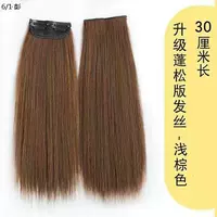 Светло -коричневые две части двух карт (30 см в длину) прямые волосы 7319381