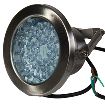 Fountain light LED underwater light waterproof landscape garden light stainless steel spring middle hole light low voltage 24V colorful monochrome