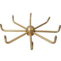 Crab claw orchid water windmill automatic rotating nozzle all-copper playground waterscape landscape fountain water fish pond rockery courtyard