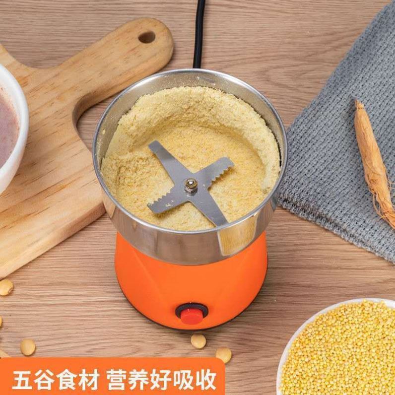 Household small grinder Chinese herbal medicine crusher ultra-fine grinding household small grains dry grinding