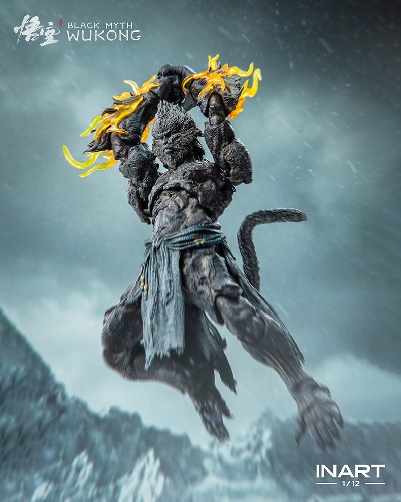 Official INART Stone Monkey 1/12 action figure detail 22