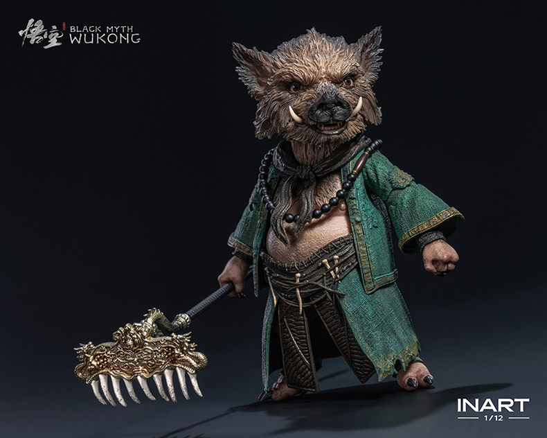 Official INART Zhu Bajie 1/12 action figure detail 14