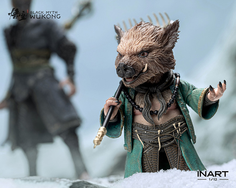 Official INART Zhu Bajie 1/12 action figure detail 17