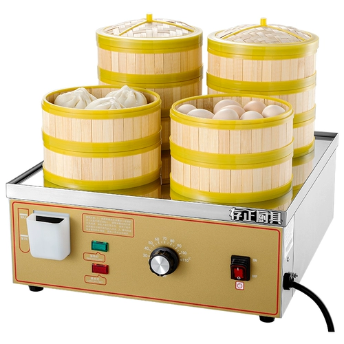 Начиная с Тайвань -стиль пароварки, коммерческий коммерческий xiaolongbao Steamer Breakfast Ресторан пароход мотор электрический горячий SP Appexion Steamer новый тип