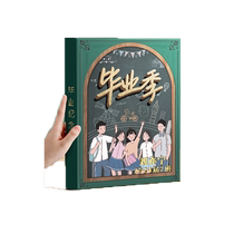 Classmate Record Primary School Sixth Grade 2024 New High-Looking Graduation Album ing Style Niche Address Book Message Book Junior High School Boys Girls High-level Simple Korean Loose-leaf Removable