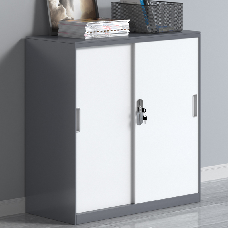 Steel office filing cabinet sheet Tin information cabinet file cabinet with lock containing tool containing cabinet short cabinet cupboards