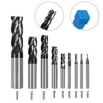 1-16mm 4Teeth Solid Carbide Ed Mill Millig Cuttig Tools