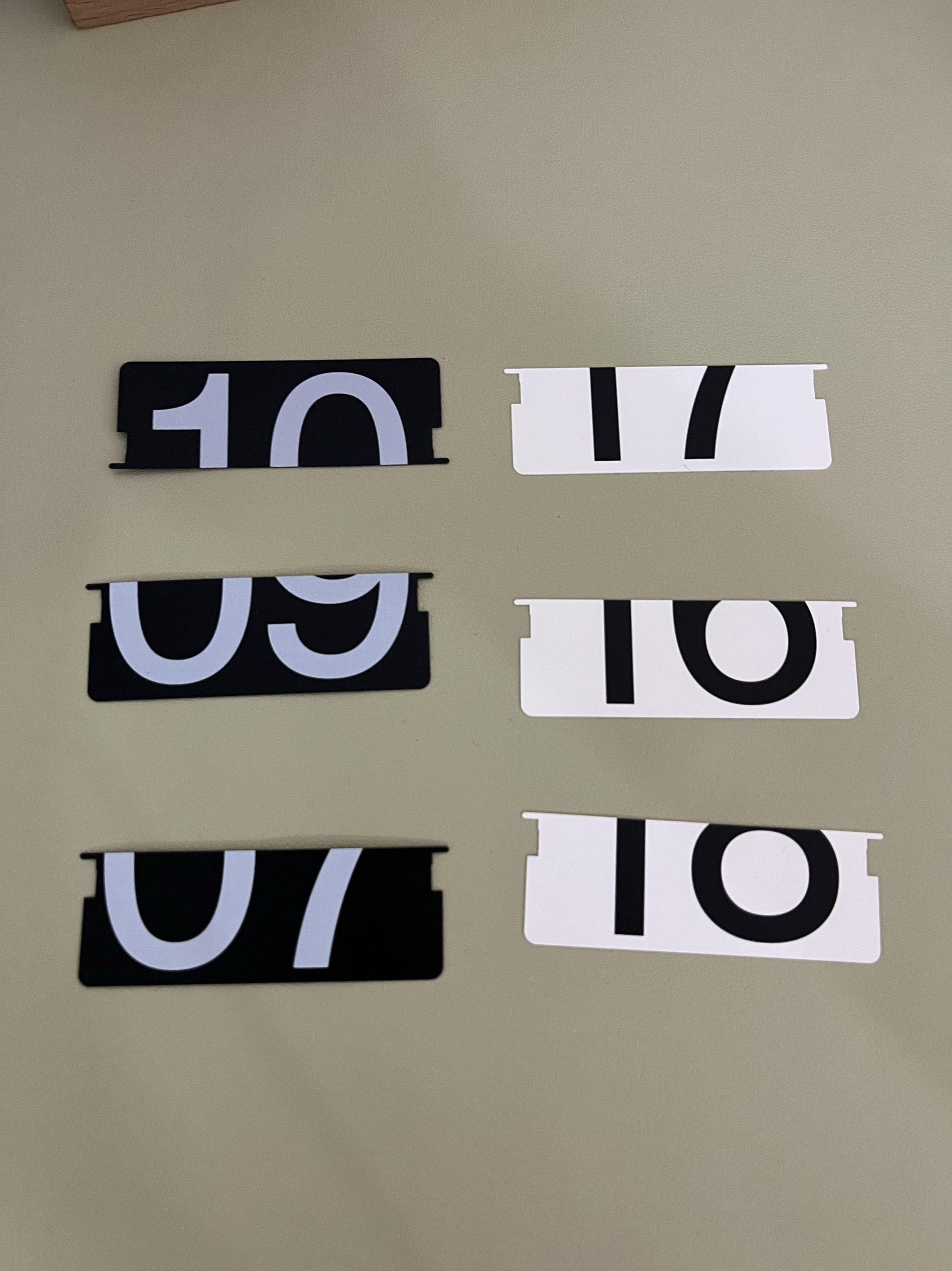 Original Page Turning Clock Blade Accessories Various Accessories