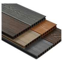 Plastic wood flooring outdoor terrace wood plastic flooring outdoor anticorrosive wood flooring balcony co-extruded courtyard garden board installation