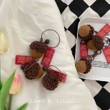 Плетеный милый крючок для вязания ручной работы, брелок