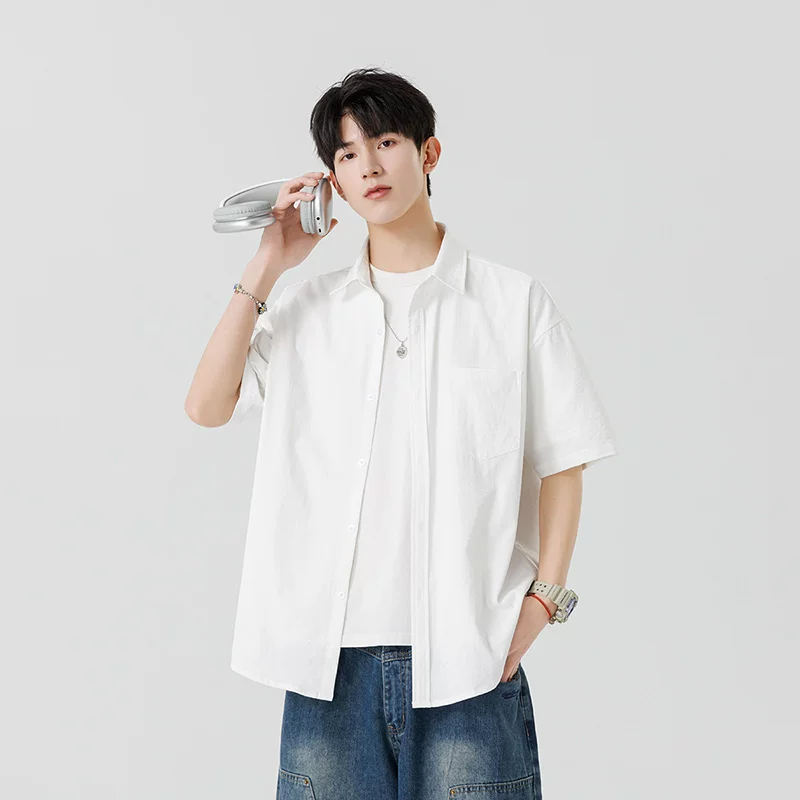 Warrior, silk summer shirt for leisure
