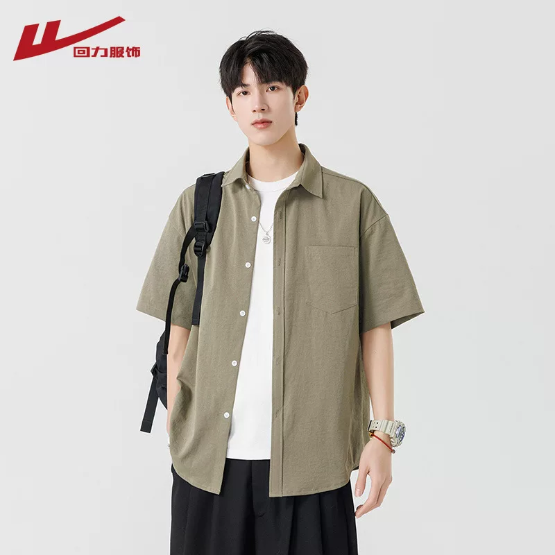 Warrior, silk summer shirt for leisure