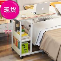 High 4 upper legs simple lower bunk dormitory desktop computer table bed CVC table 80 slide 0 double-layer bookshelf