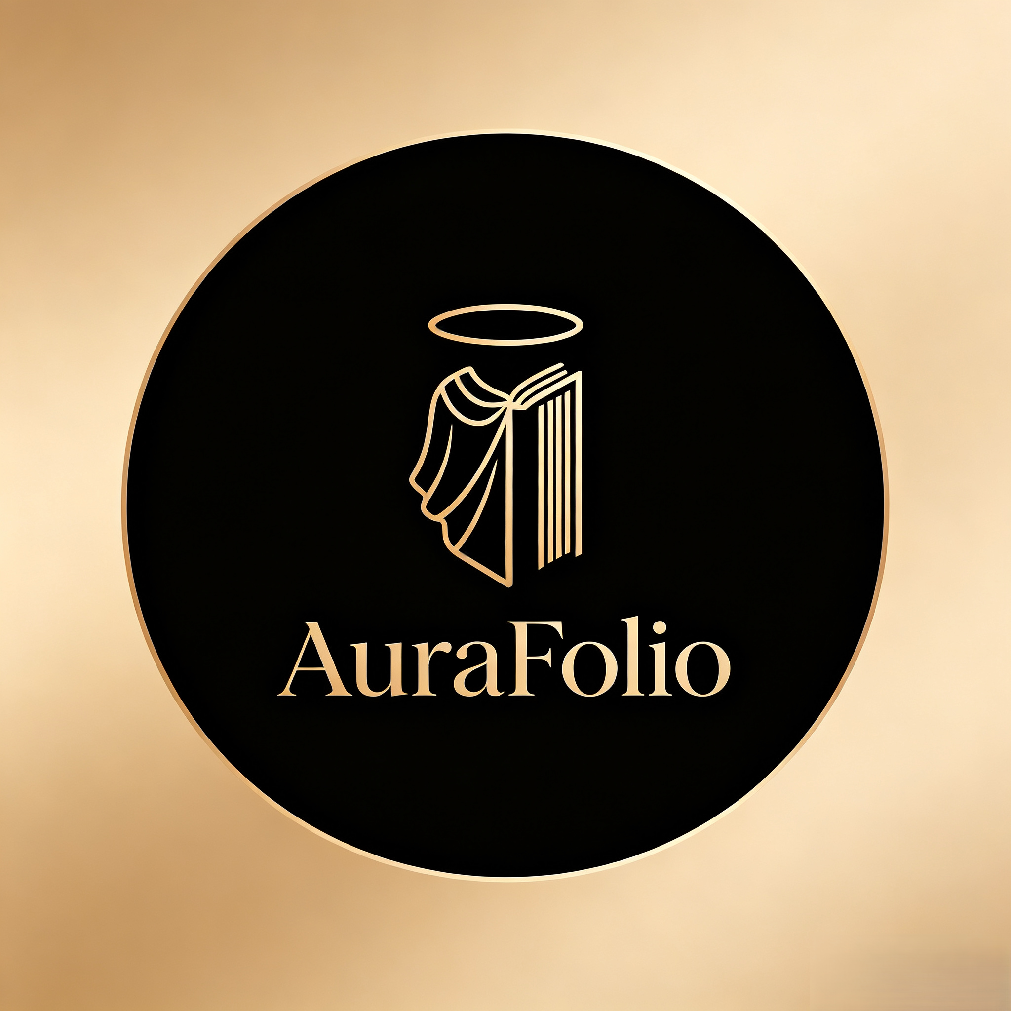 AuraFolio 企业店的LOGO