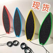 Cool mini creative fingertip surfboard finger skateboard adult toy thumb skateboard air surfboard between fingers