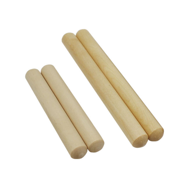 ເຄື່ອງດົນຕີ Orff sound stick beech wood rhythm stick percussion instrument ໂຮງຮຽນອະນຸບານ ດົນຕີເຄື່ອງຊ່ວຍສອນ knock stick sound stick ໄມ້