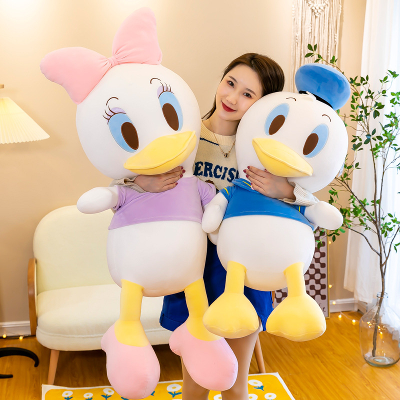 New Disney Donald Duck Stuffed Toy Daisy Doll Donald Duck Doll Couple Pillow Rag Doll Gift