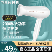 Flying Ko Hair Dryer Domestic High Power Foldable Dormitory Students With Hair Care Hair Without Injury Hair Salon Net Red Blow Wind