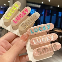 Изысканные мраморные шпильки для волос с буквами для путешествий, популярно в интернете, 5-6см