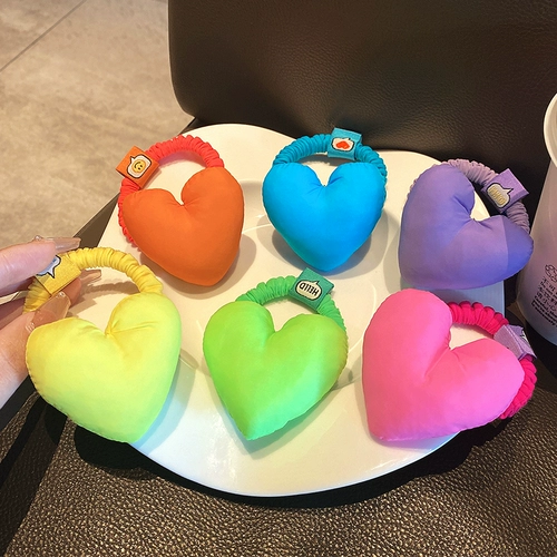 Флуоресцентные цвета ~ Красочная любовь сладкая и универсальная жизнеспособность, красивая и красивая шесть -корловая вариант!Хорошая девушка закрыла глаза ~