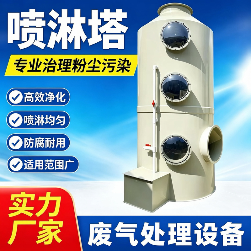 Pp Spray Tower Exhaust Gas Treatment Equipment Acid Mist Stainless Steel Water Spray Tower Dust Removal Mist Eliminator Industrial Washing Spray Tower Pp Spray Tower Exhaust Gas Treatment Equipment Acid Mist Stainless Steel Water Spray Tower Dust Removal Mist Eliminator Industrial Washing Spray Tower