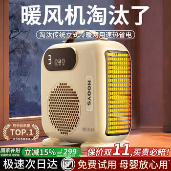 Heater Fan for Home Bathroom, Energy-Saving Electric Heater, Small Sun-Like Heating Device, Winter 2025 New Model
