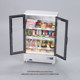 Children's Simulated Double-Door Refrigerator for Boys and Girls, Miniature Food Play Ornaments, Kitchen Play House Toys, Gifts