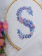 Embroidery ຫນັງສືພາສາອັງກິດ diy ຊຸດວັດສະດຸຕົນເອງ embroidery ເສື້ອທີເຊີດຊື່ເຄື່ອງນຸ່ງຫົ່ມ embroidery ຮູບແບບສໍາລັບແຟນຂອງຂວັນຄູ່ຜົວເມຍ