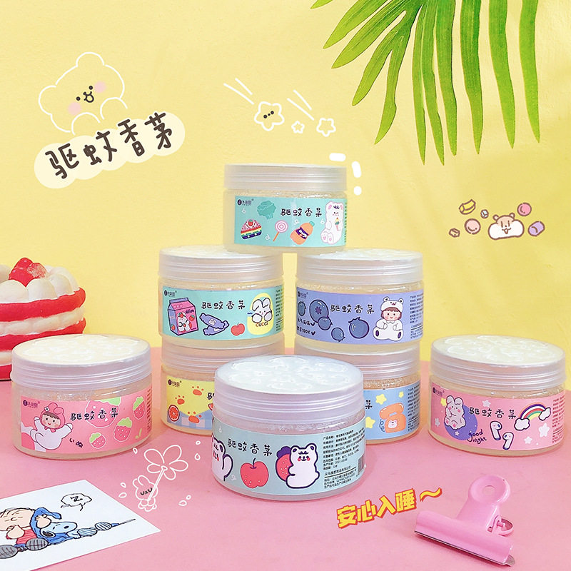 Fly-repelling artifact citronella anti-mosquito gel strongly repels flies and mosquitoes nemesis household commercial natural aromatherapy