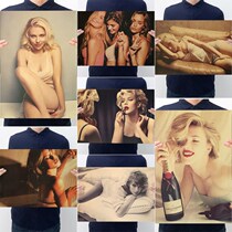 Art poster wall poster wall poster wall sticker bedroom boy beauty sticker wall with dorm beauty poster naked retro