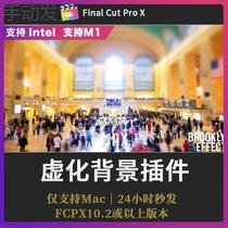 FCPX Bokeh Effect Plugin Blur Tilt Shift Parallax Effect FCPX Plugin Preset